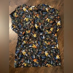 J crew factory swim suit tunic cover up